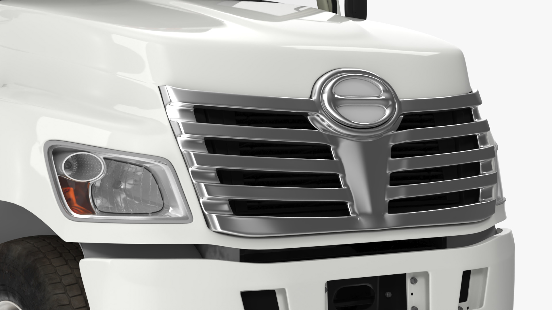 3D model Commercial Box Truck