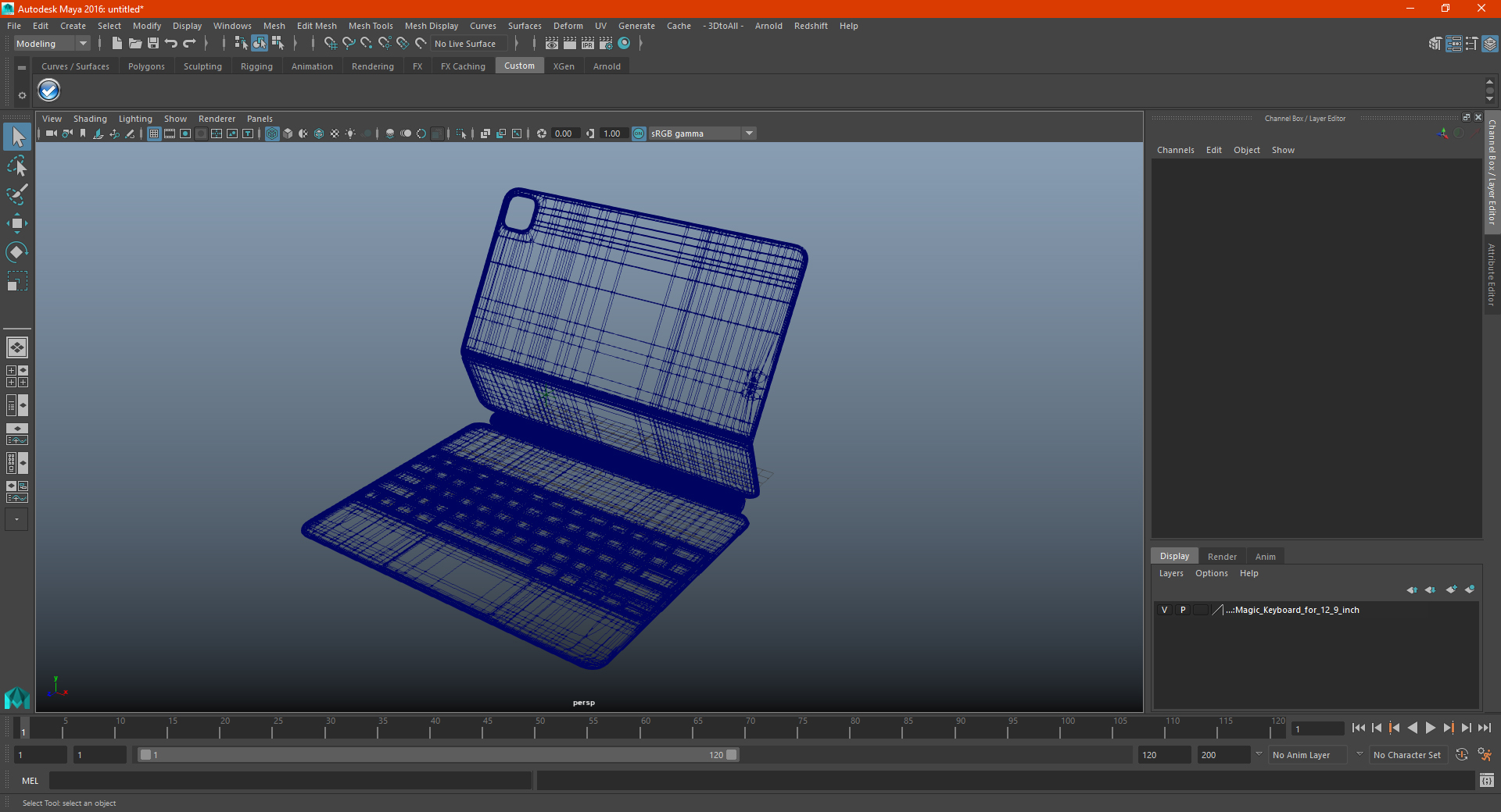 3D Magic Keyboard for 12 9 inch model