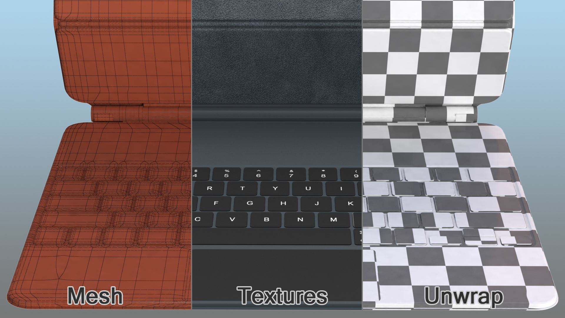 3D Magic Keyboard for 12 9 inch model