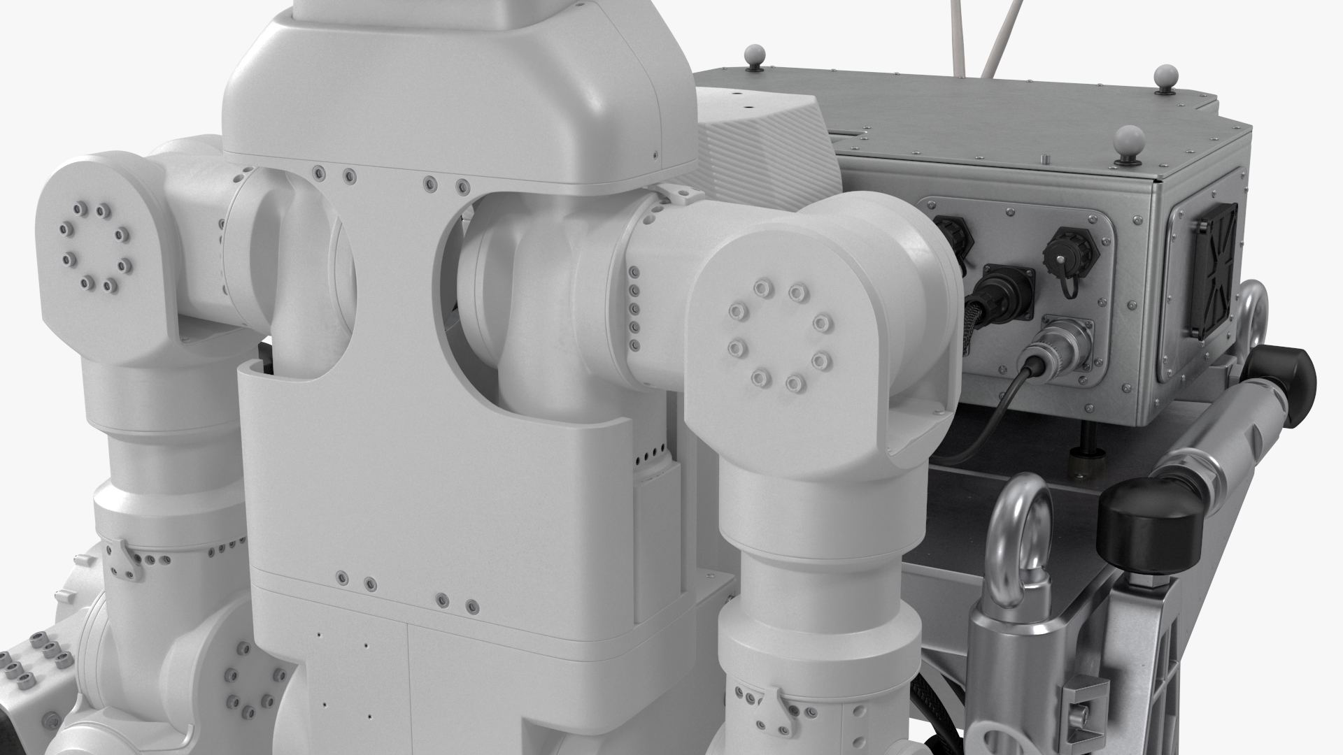 3D model Lunar Robotic Rover Rigged for Maya