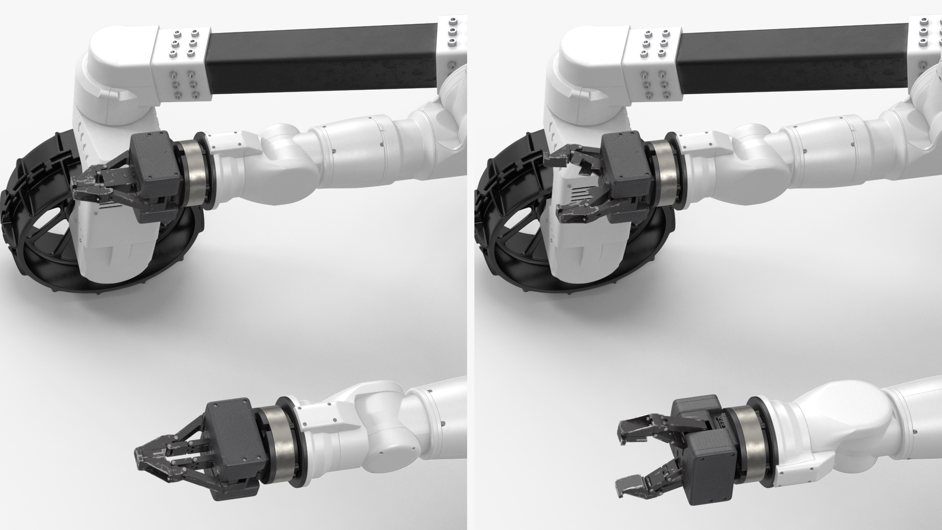 3D model Lunar Robotic Rover Rigged for Maya