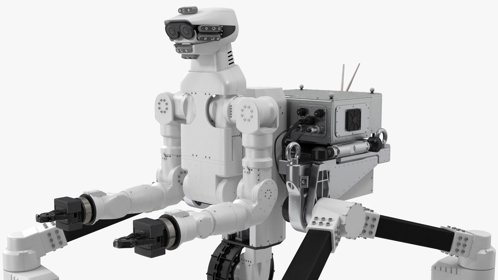 3D model Lunar Robotic Rover Rigged for Maya