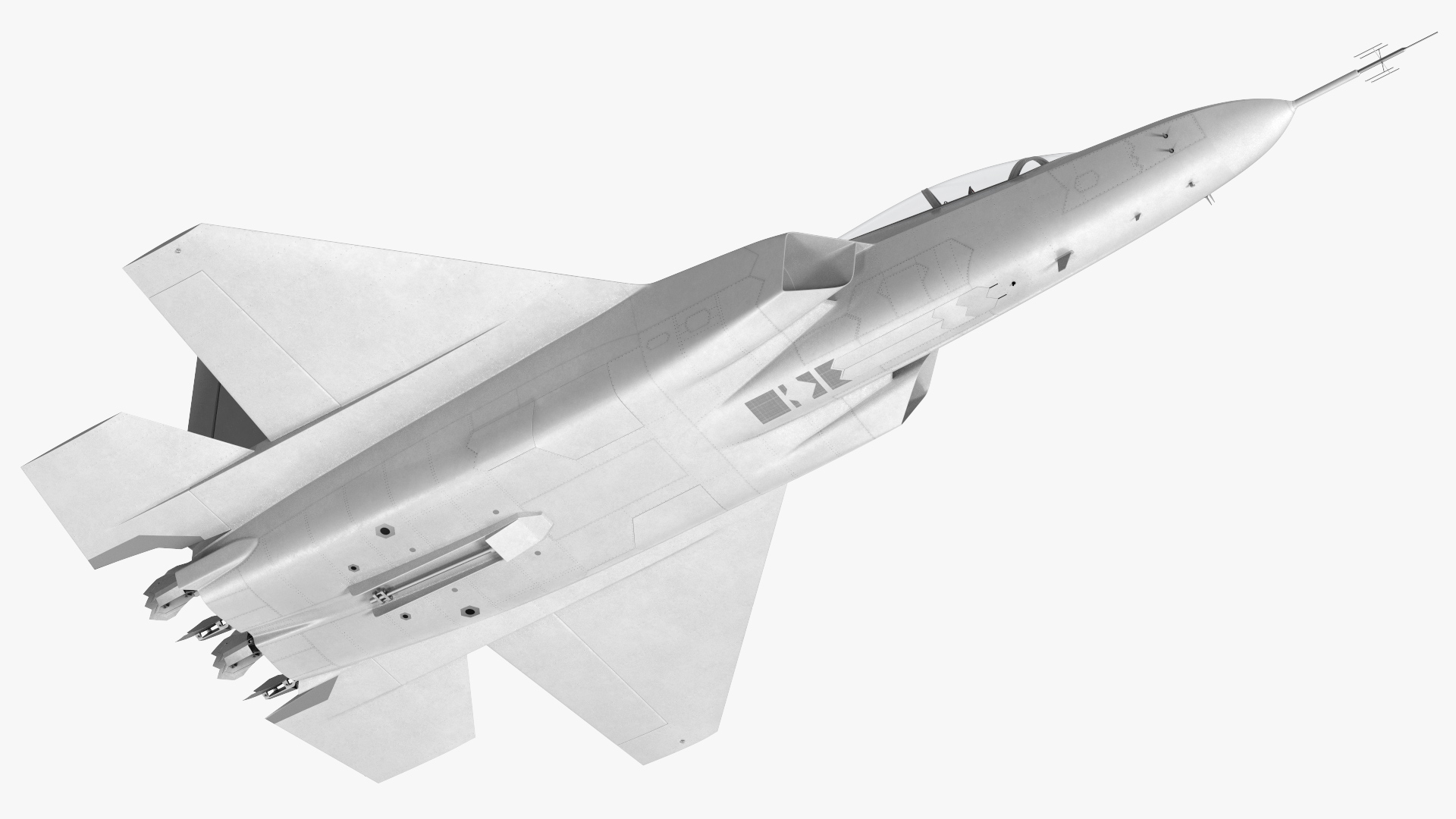 3D Mitsubishi X2 Shinshin Aircraft Flight model