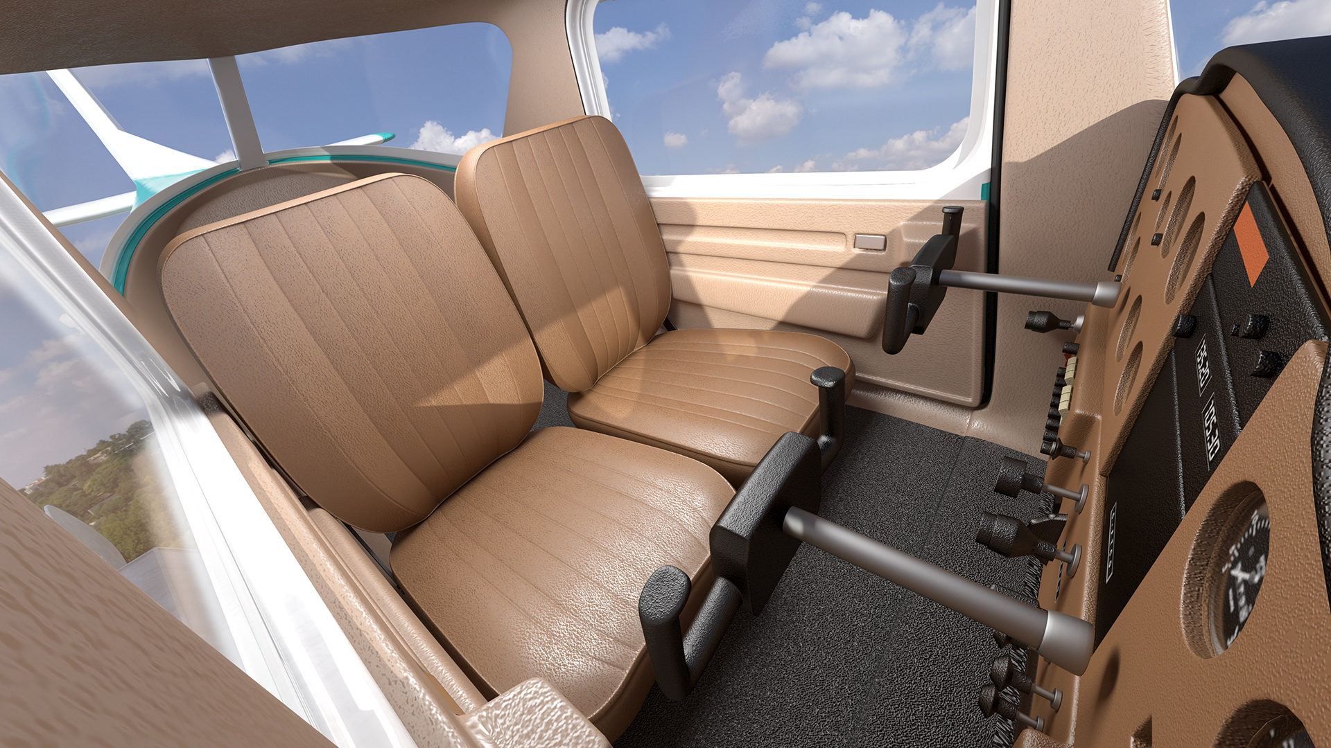 3D model Light Floatplane Aircraft