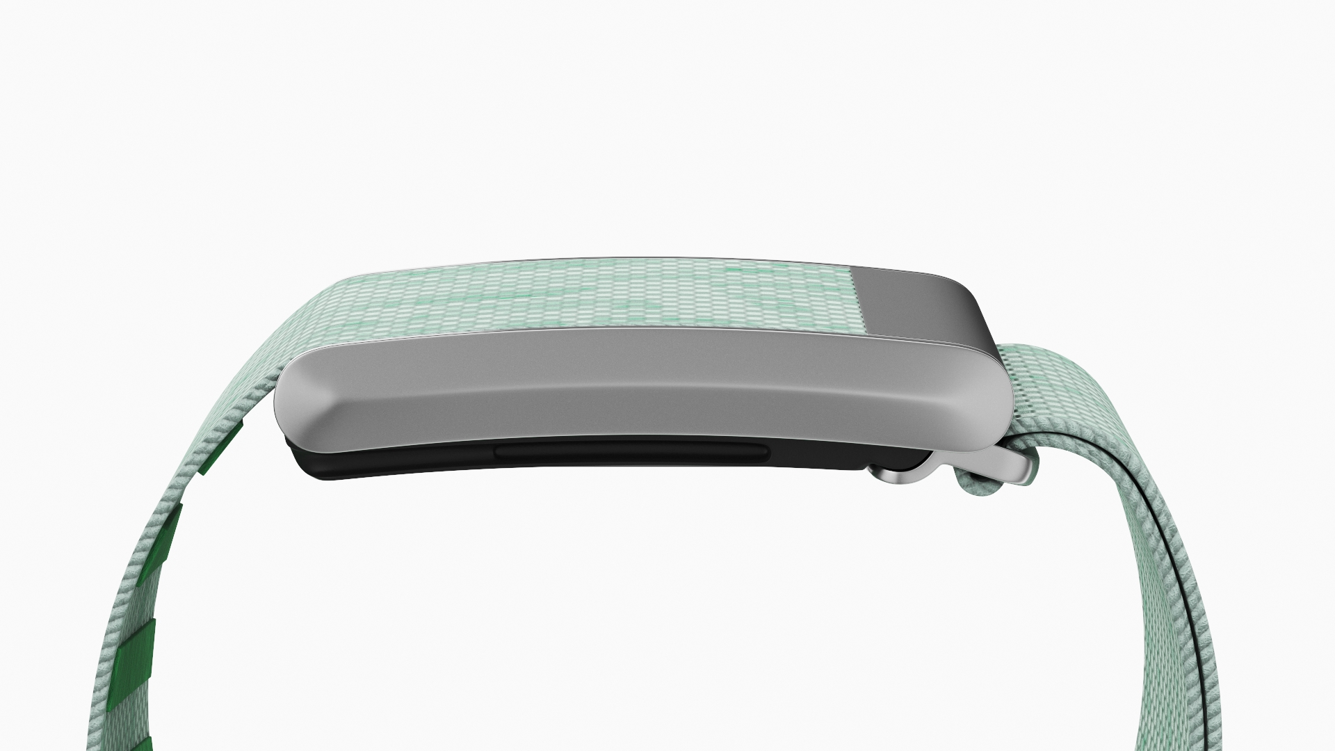Fitness Band Green Rigged for Cinema 4D 3D model