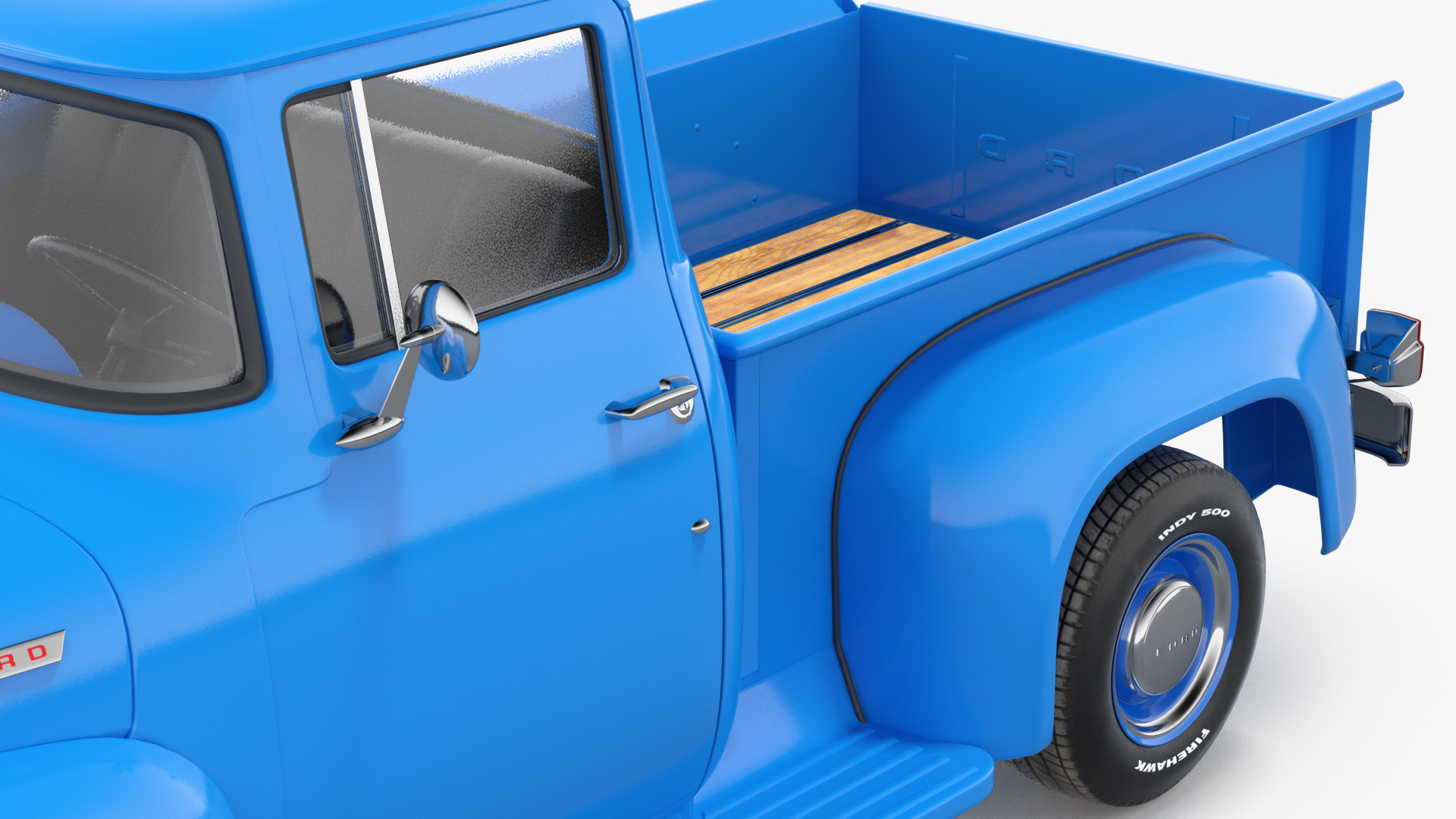 1956 Ford F100 Pickup Truck 3D