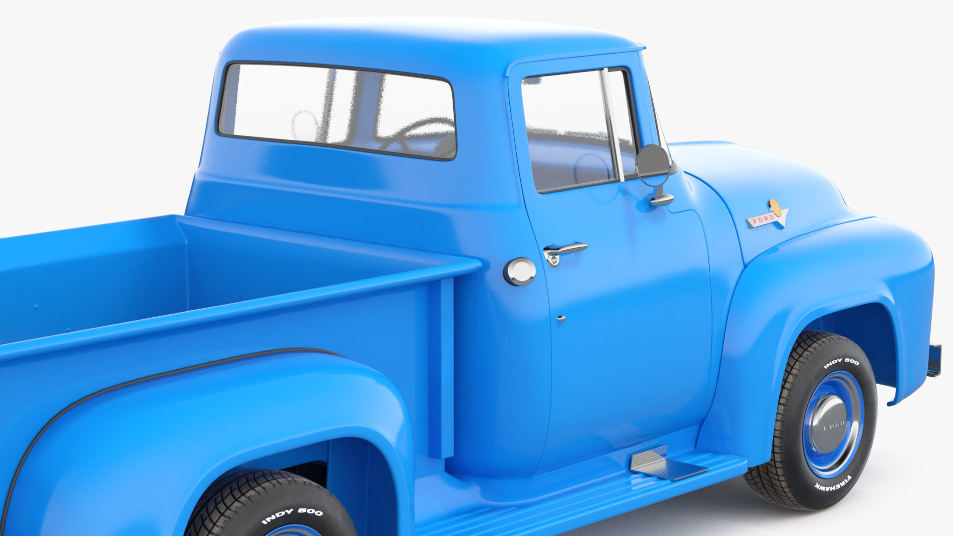 1956 Ford F100 Pickup Truck 3D