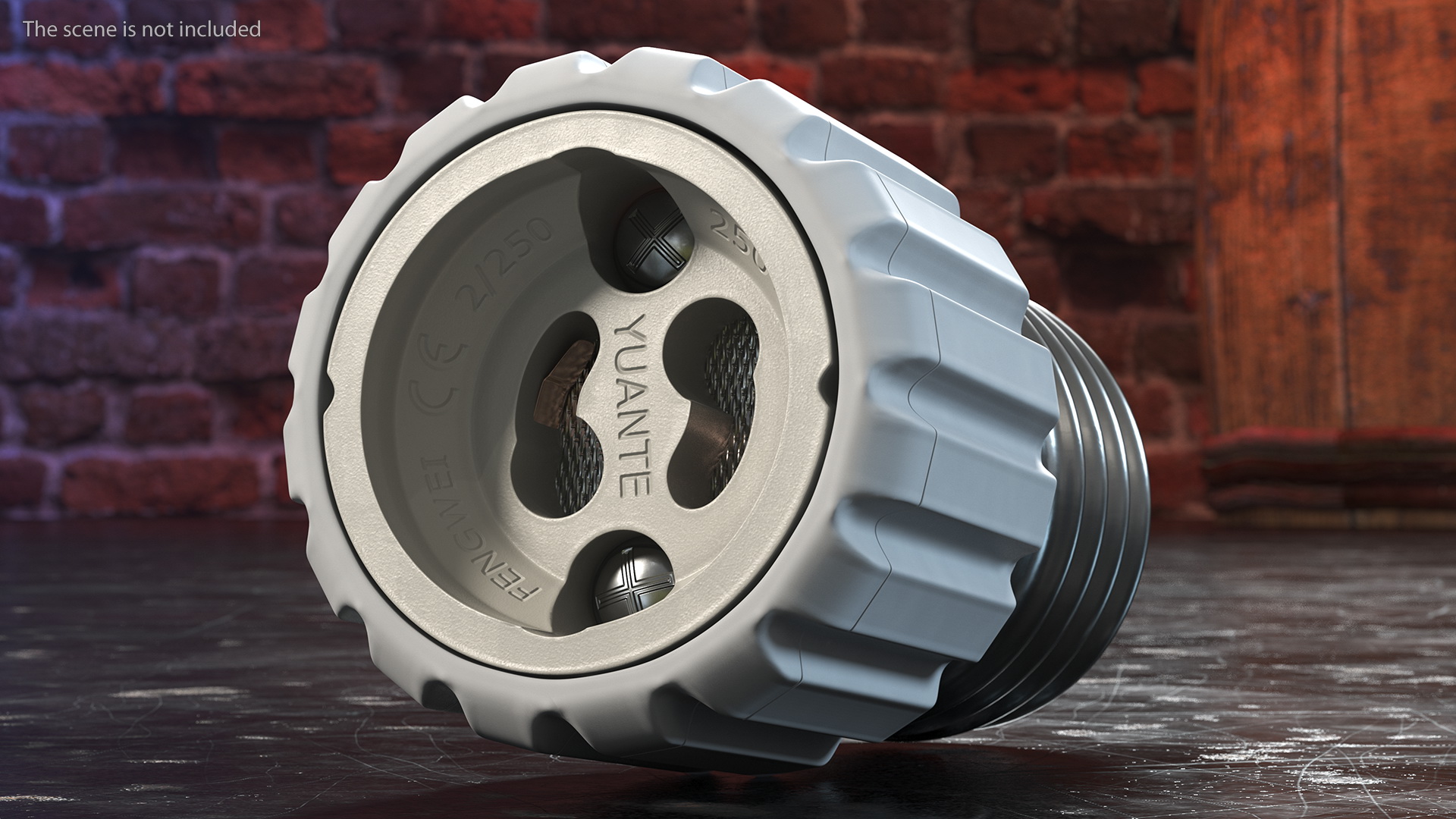 E27 GU10 Light Socket Adapter 3D model