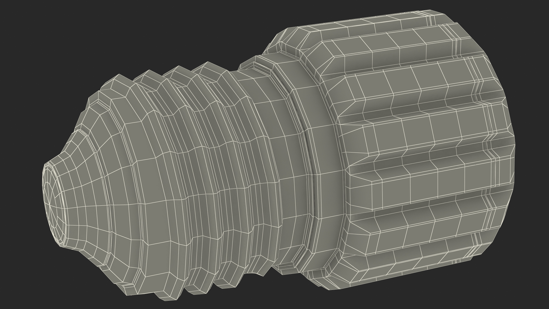 E27 GU10 Light Socket Adapter 3D model