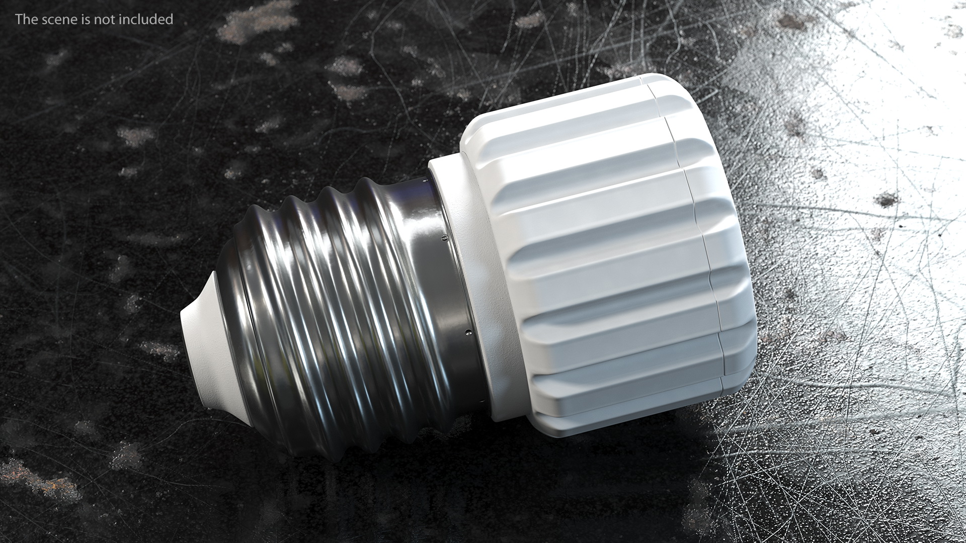 E27 GU10 Light Socket Adapter 3D model