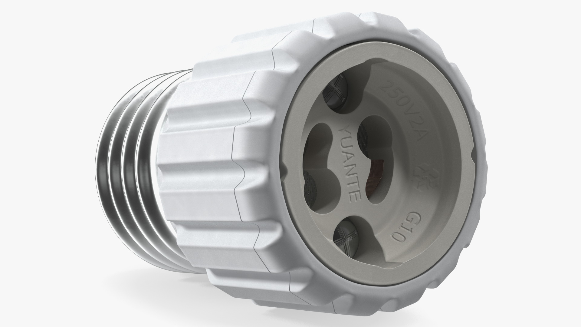 E27 GU10 Light Socket Adapter 3D model