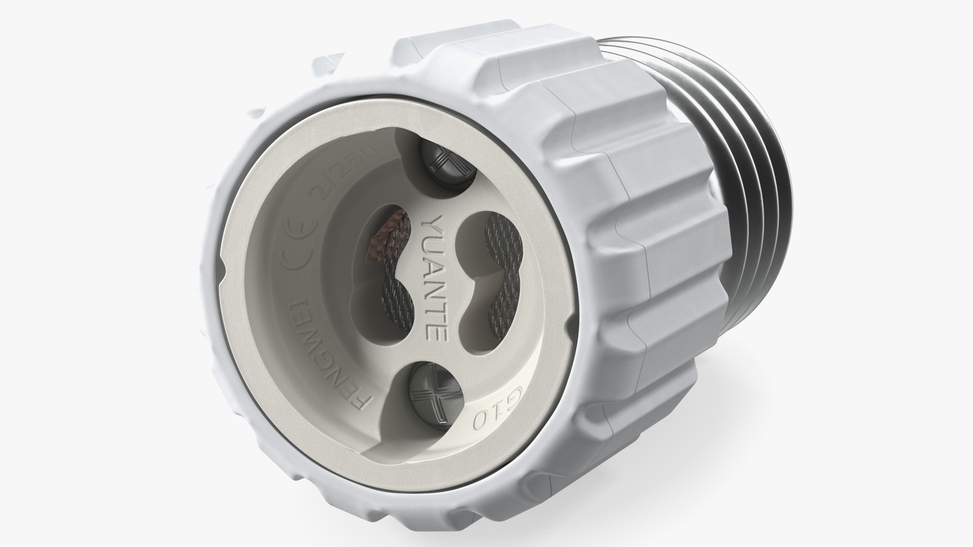E27 GU10 Light Socket Adapter 3D model