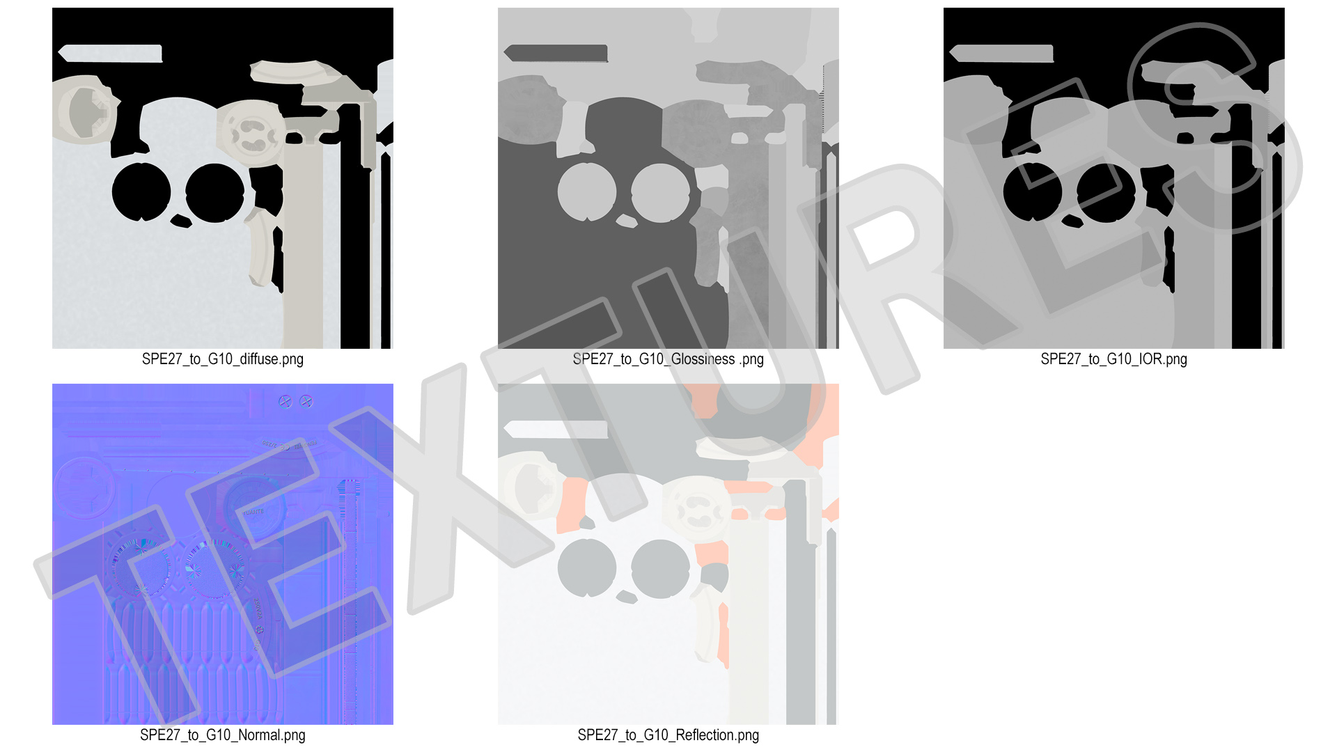E27 GU10 Light Socket Adapter 3D model