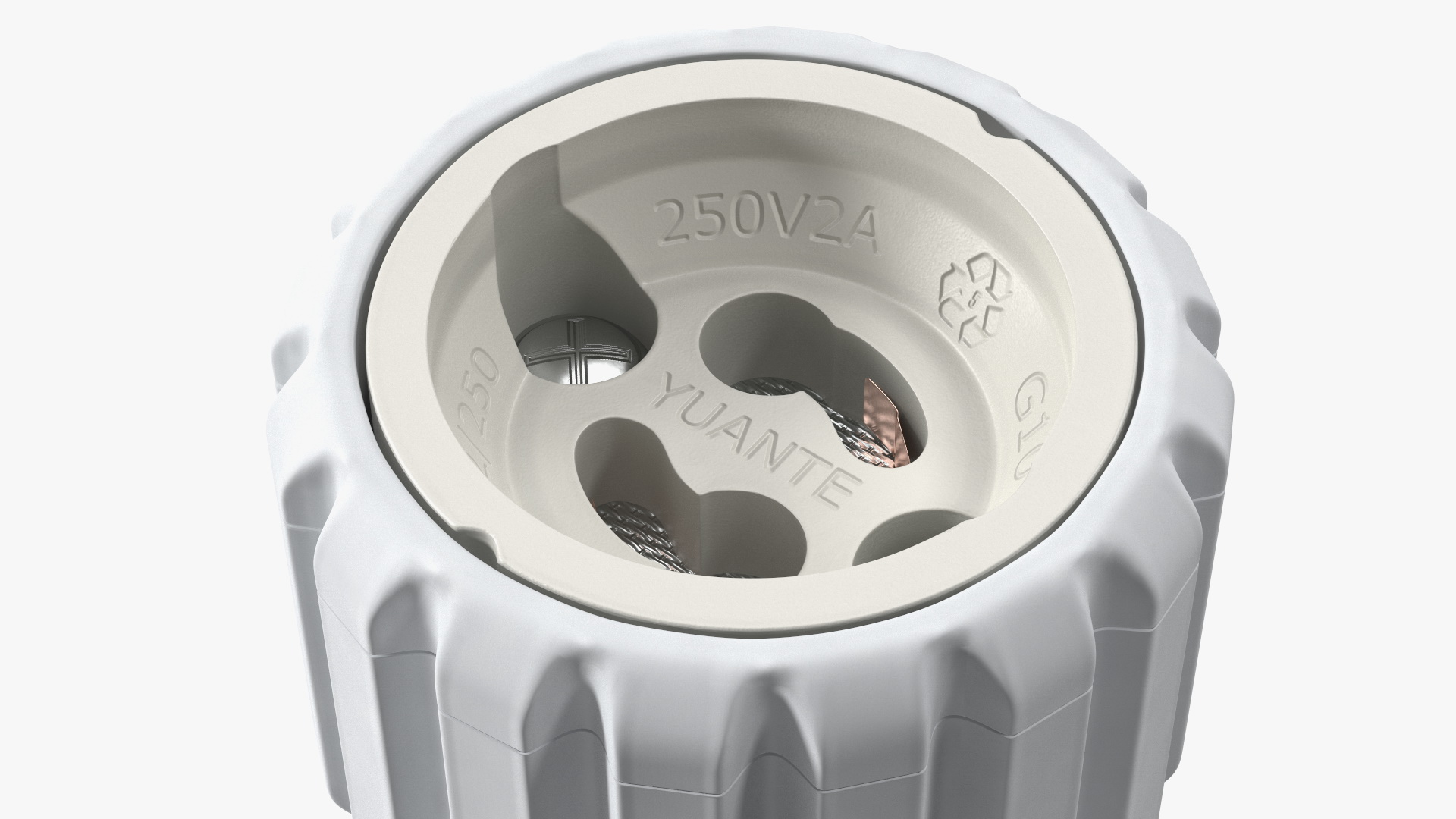 E27 GU10 Light Socket Adapter 3D model