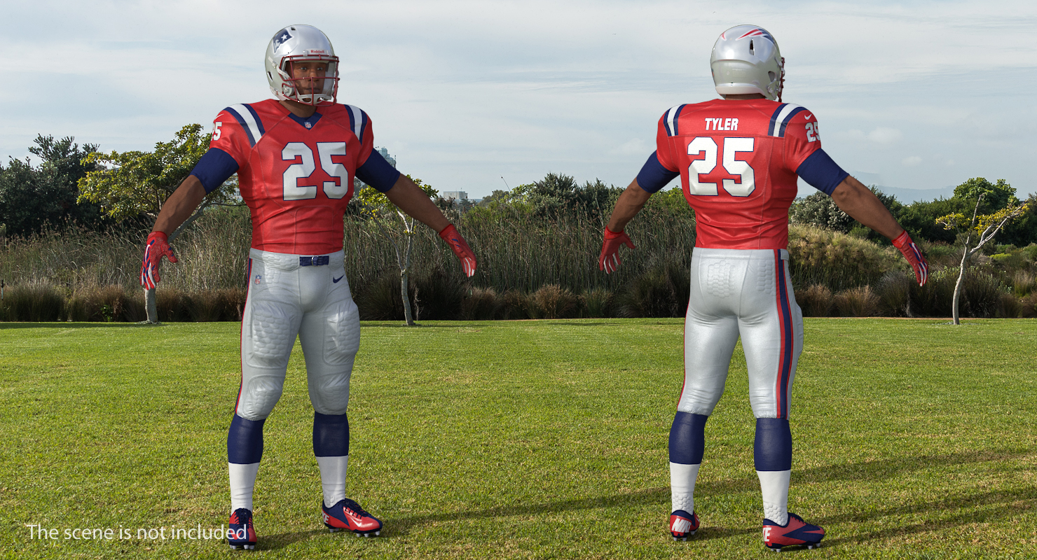 3D model American Football Player Nike Boots