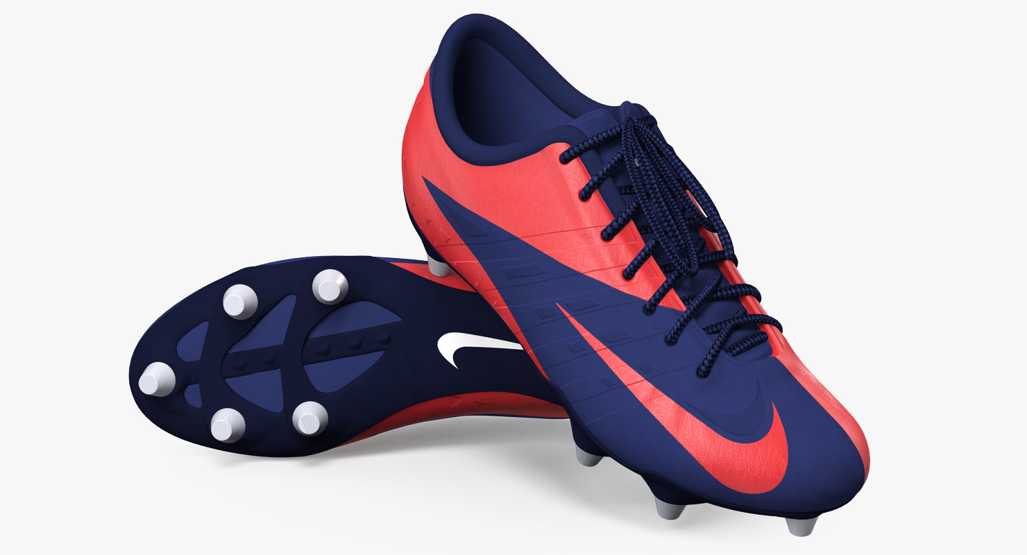 3D model American Football Player Nike Boots