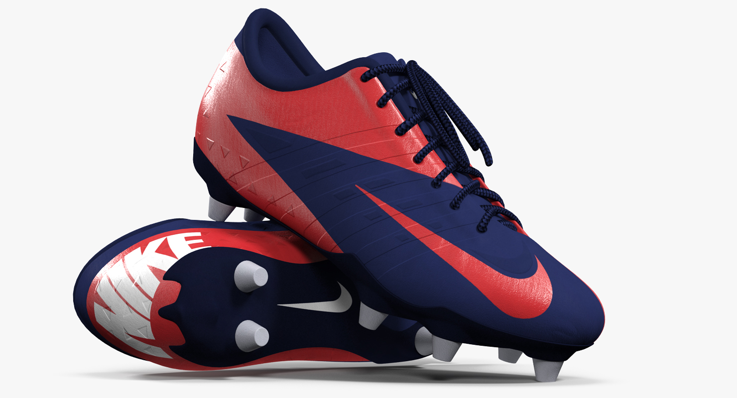 3D model American Football Player Nike Boots