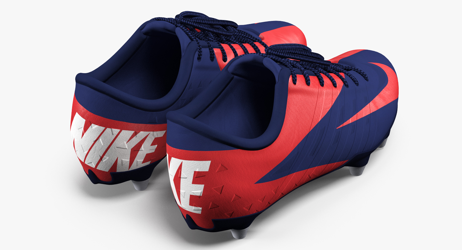 3D model American Football Player Nike Boots