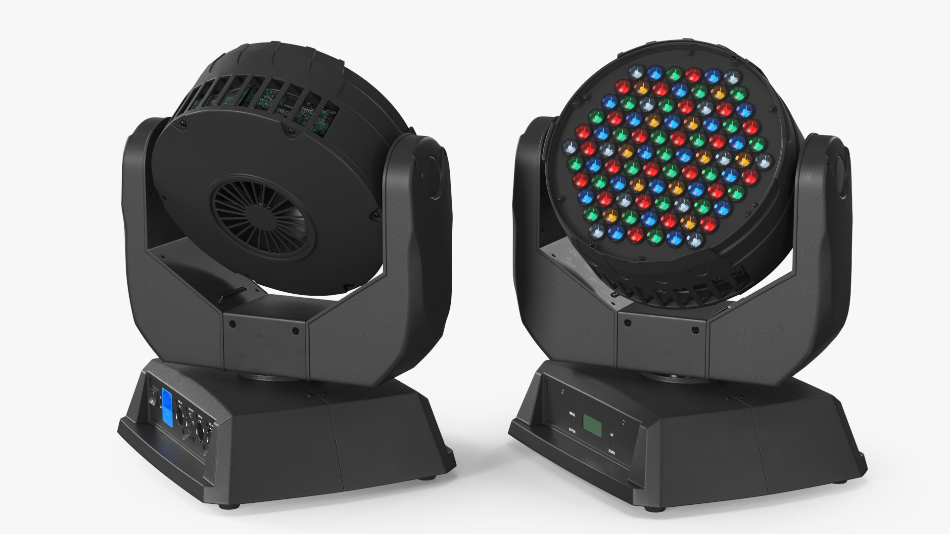 3D model Professional Stage Light LED Light 8 Channels