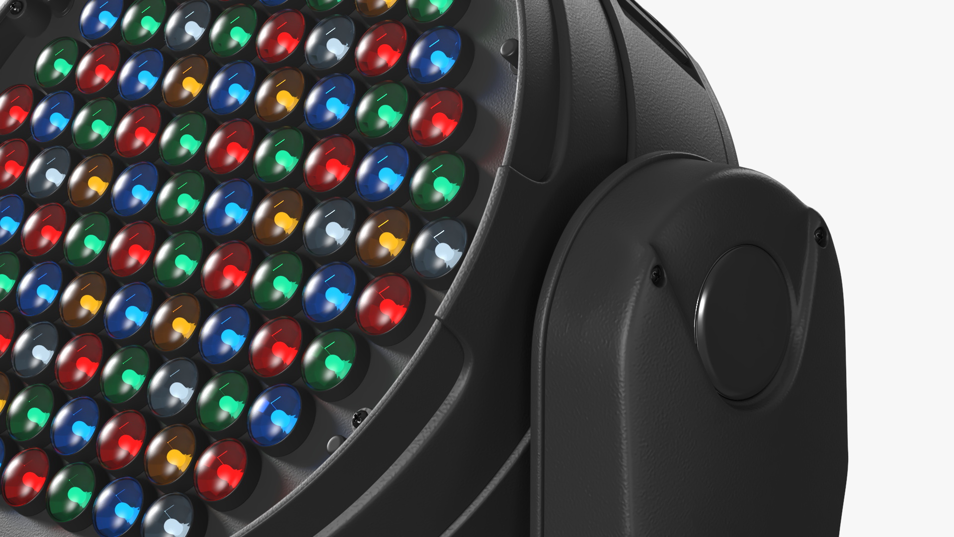 3D model Professional Stage Light LED Light 8 Channels
