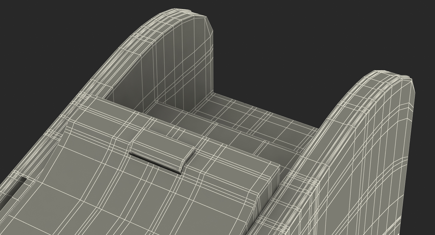 Card Shuffler and Blackjack Dealer Shoe 3D model