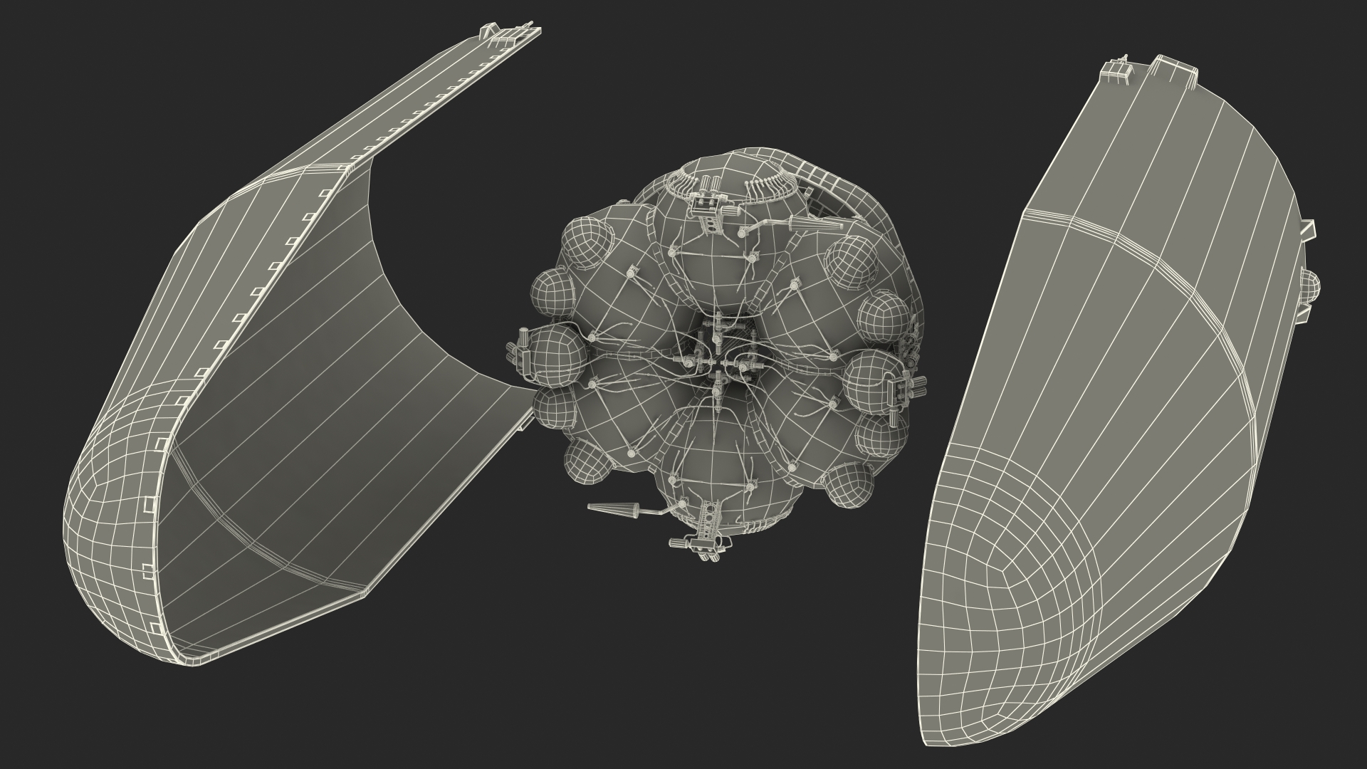 3D Upper Stage Fregat model