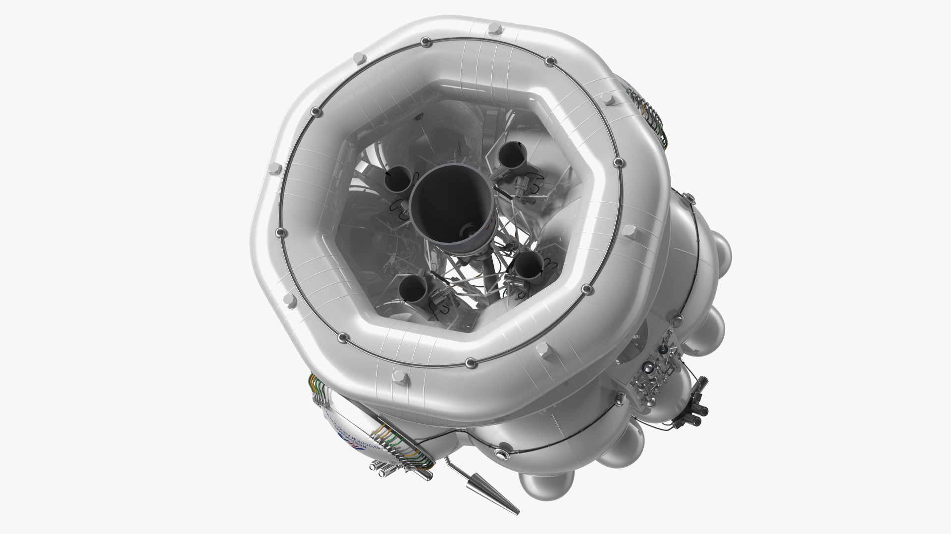 3D Upper Stage Fregat model