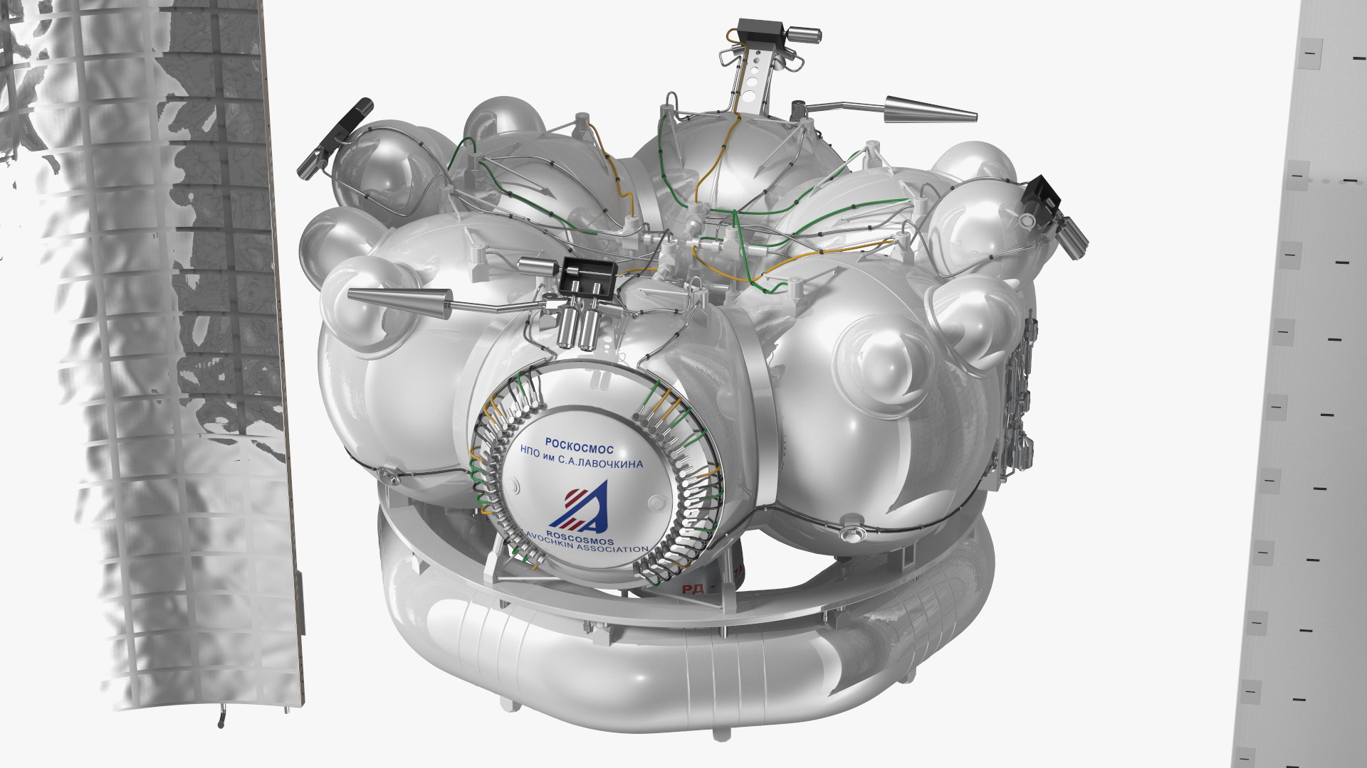 3D Upper Stage Fregat model