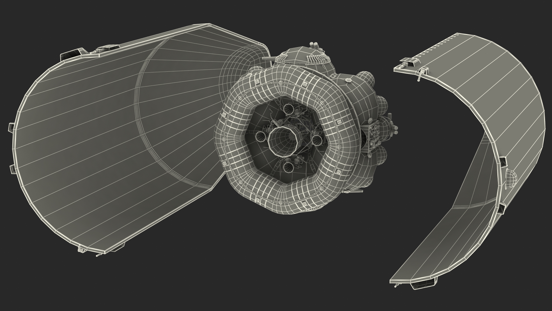 3D Upper Stage Fregat model