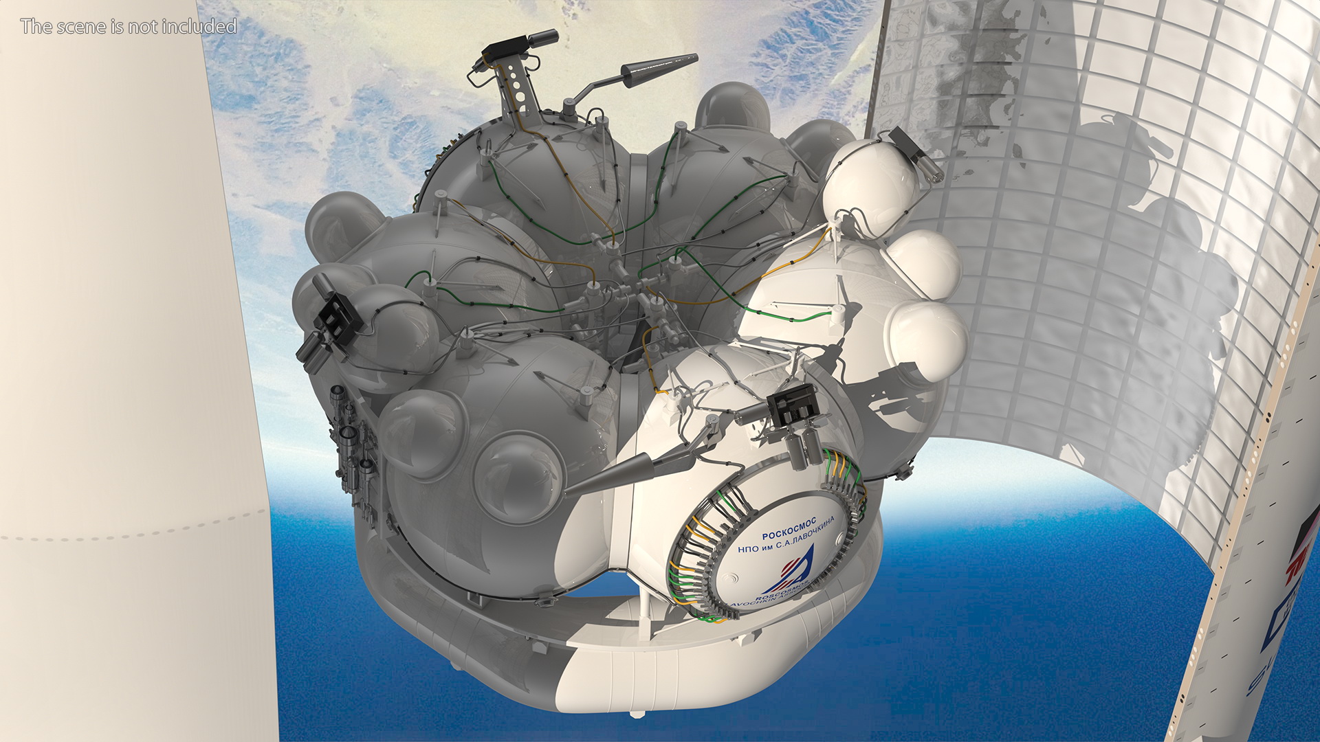 3D Upper Stage Fregat model