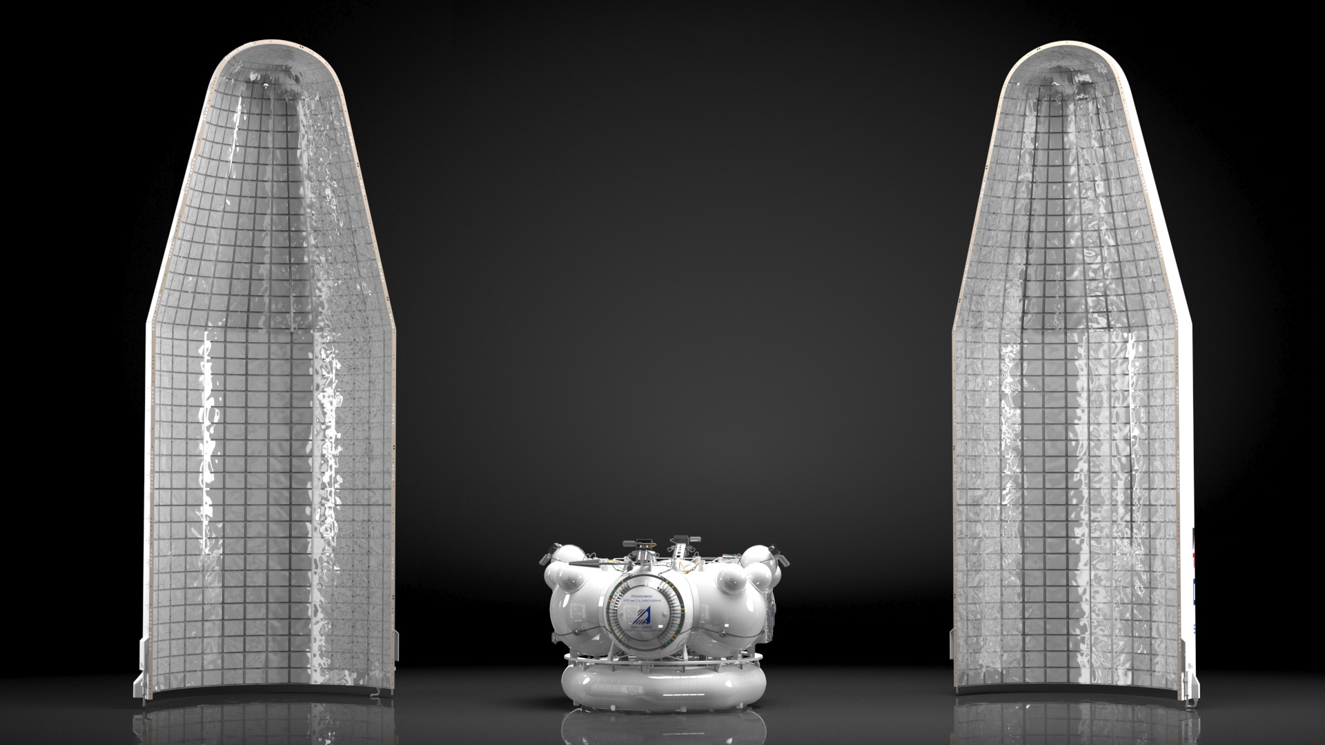 3D Upper Stage Fregat model