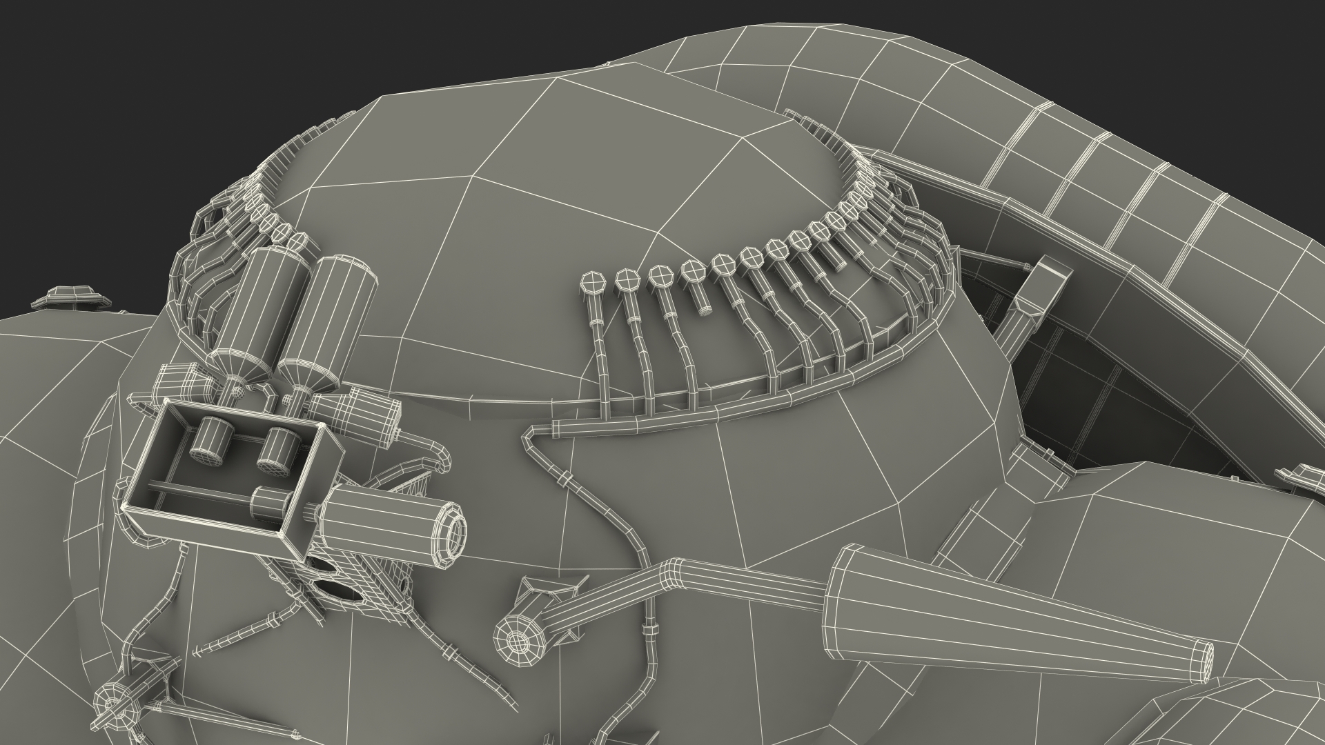 3D Upper Stage Fregat model
