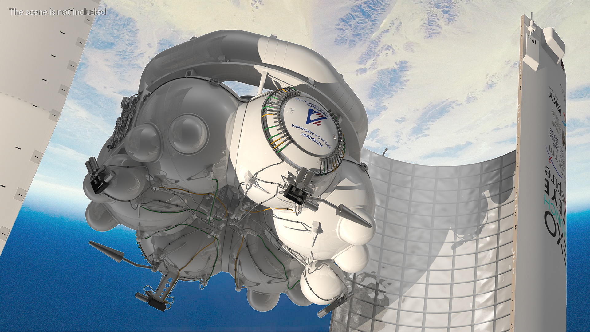 3D Upper Stage Fregat model