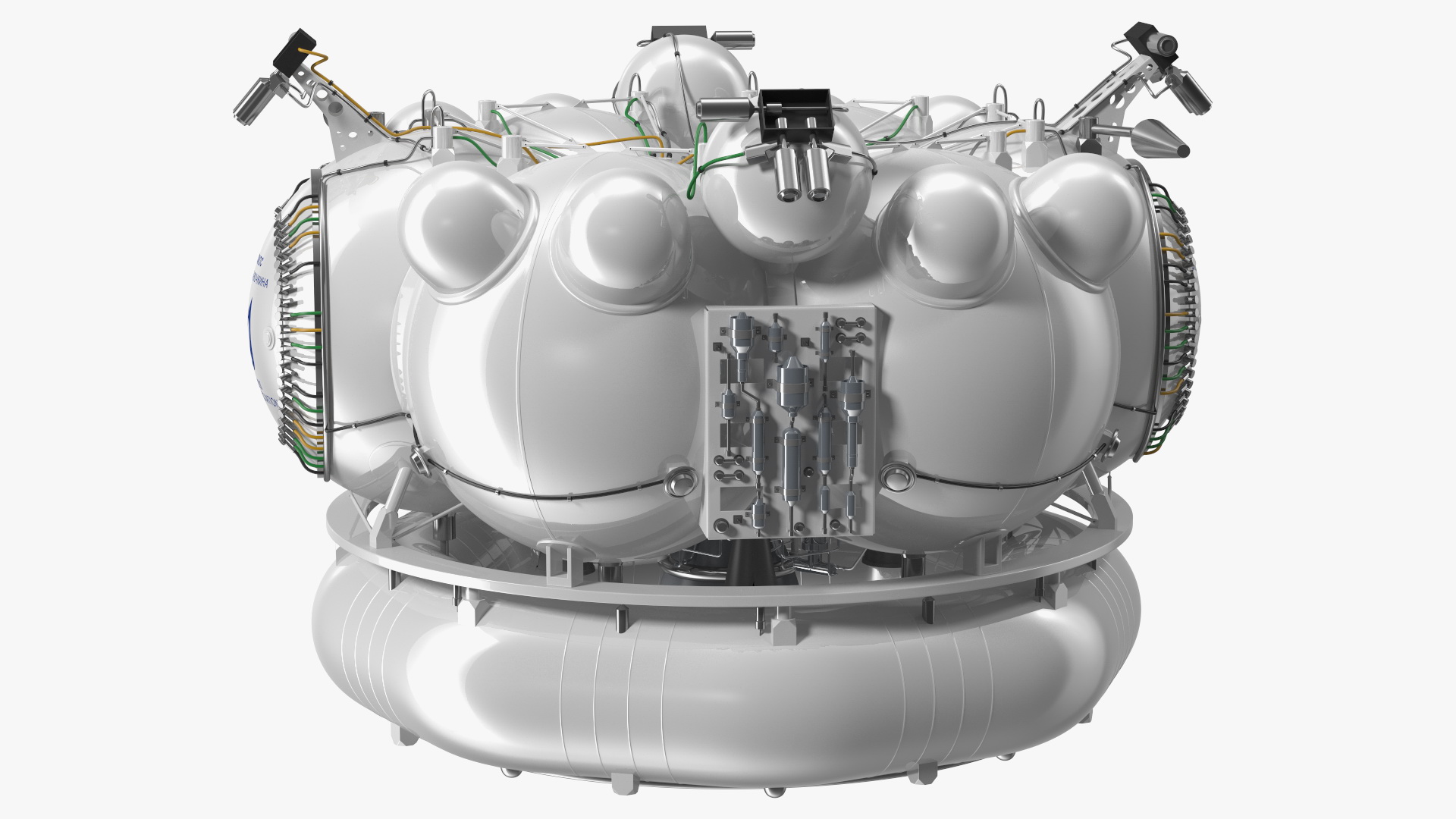 3D Upper Stage Fregat model