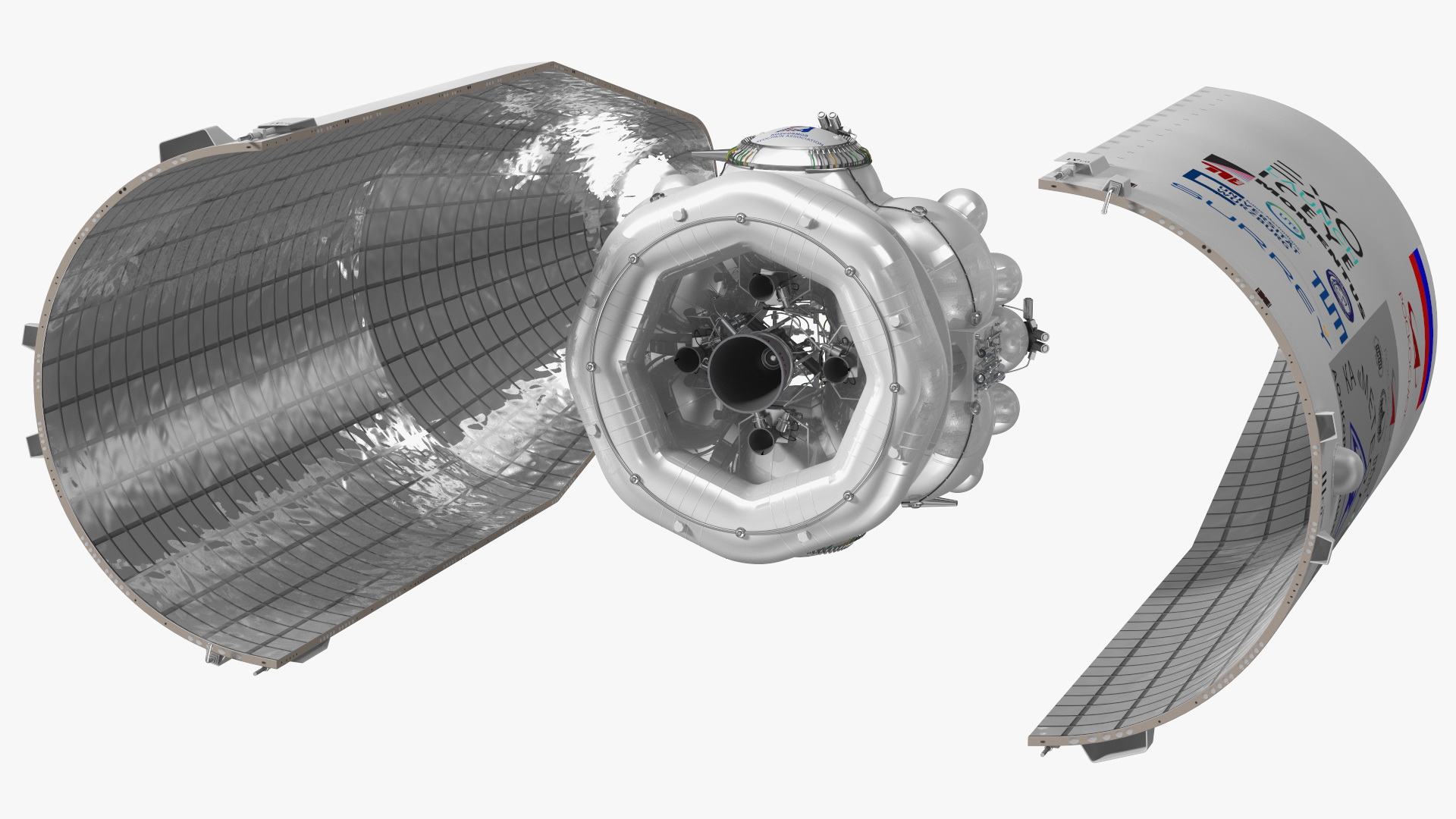 3D Upper Stage Fregat model