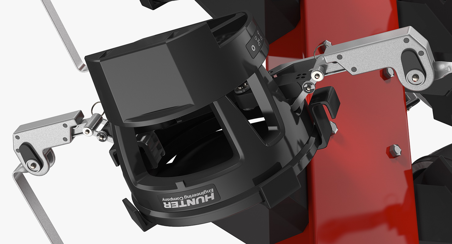 Hunter HE421 HawkEye Elite Wheel Aligner Car Equipment 3D model