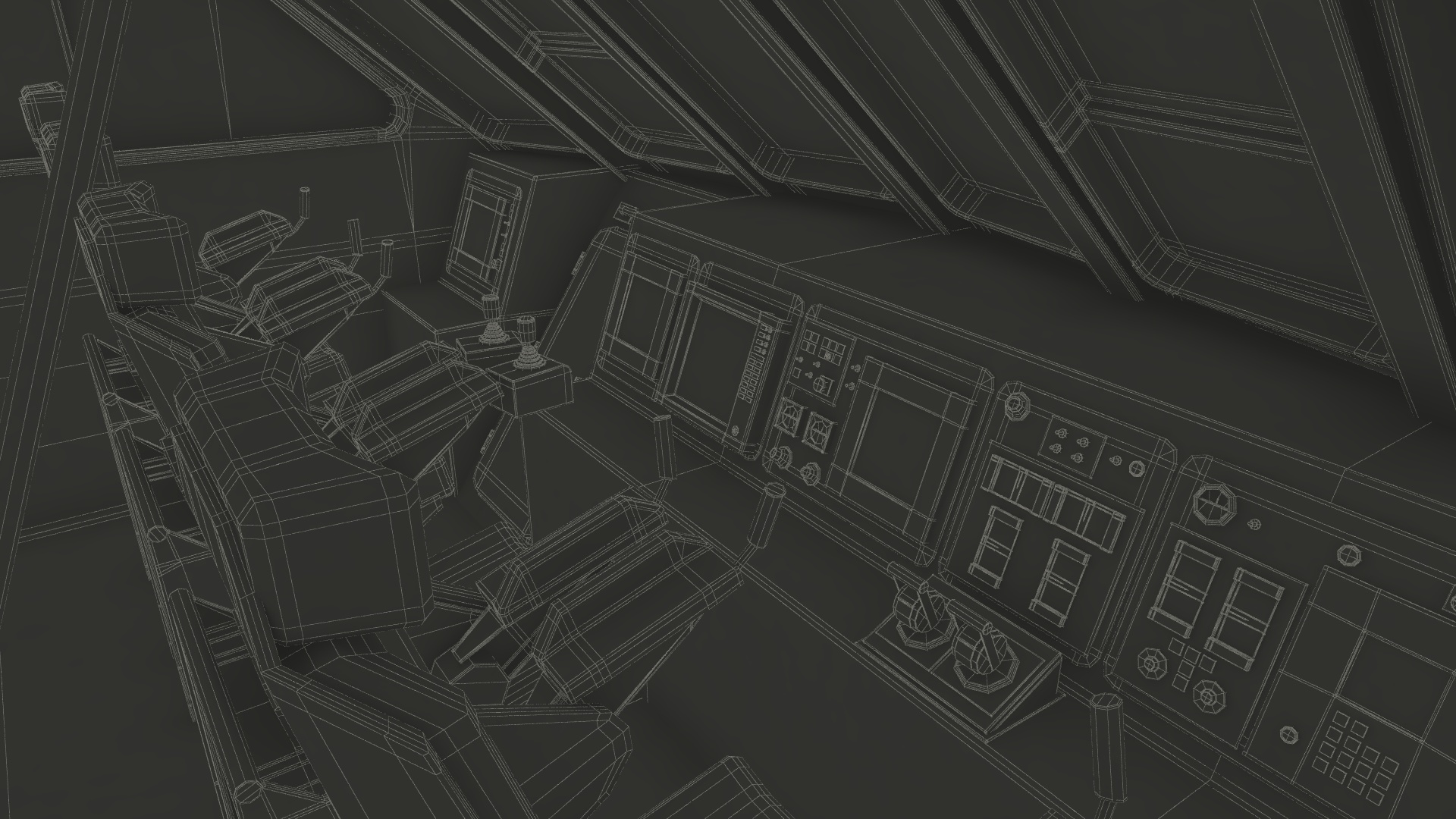 3D model Military Boat Mark V Camo Dark