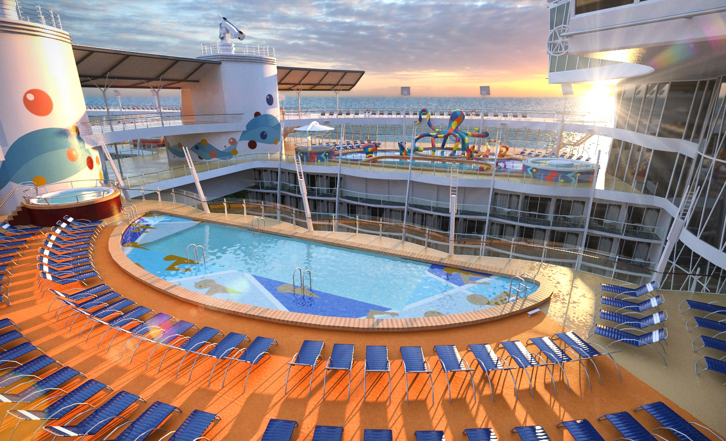 3D Oasis Class Cruise Ship Oasis of The Seas