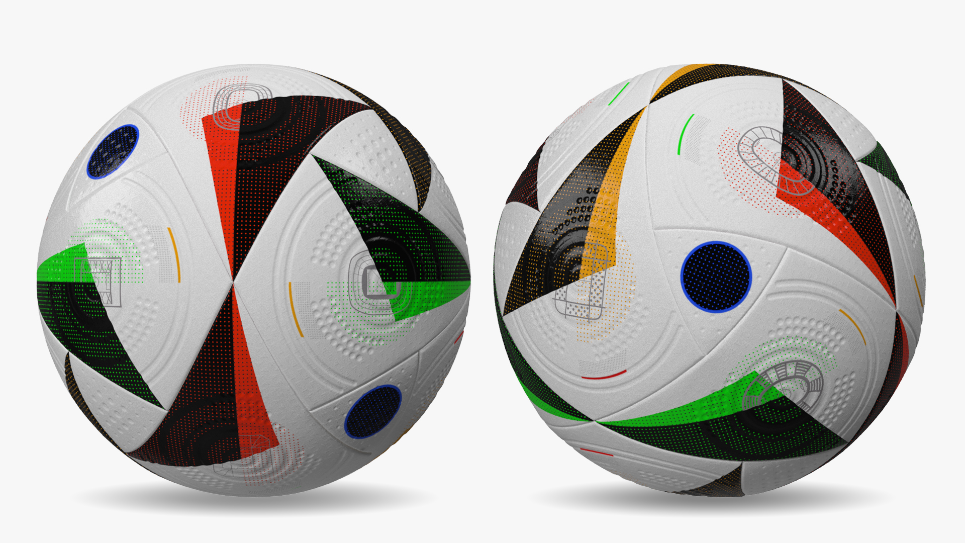 3D Modern Soccer Ball model