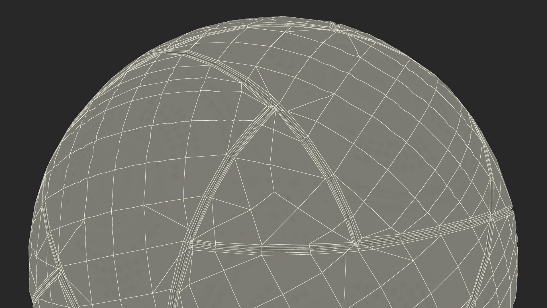 3D Modern Soccer Ball model