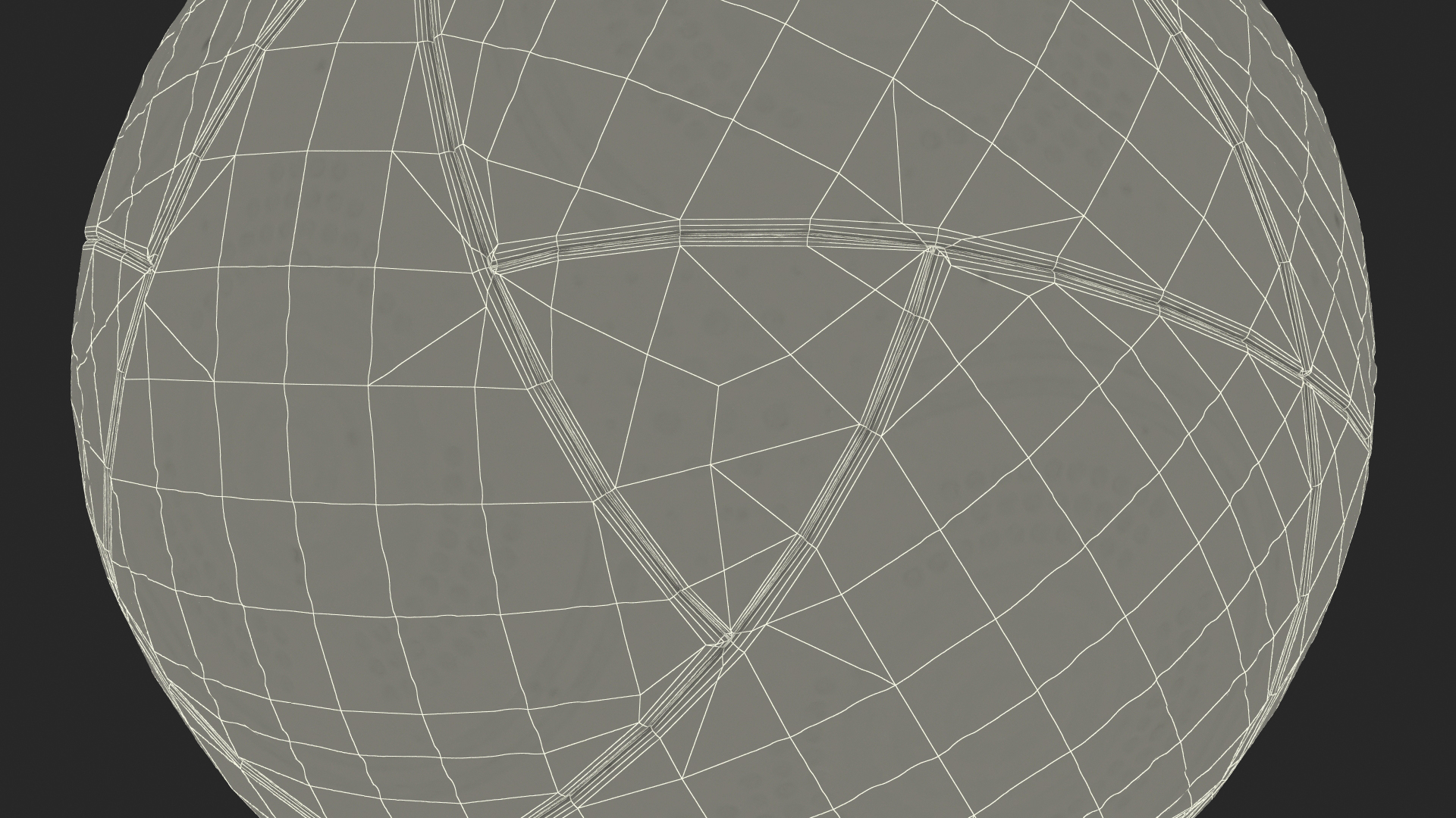 3D Modern Soccer Ball model