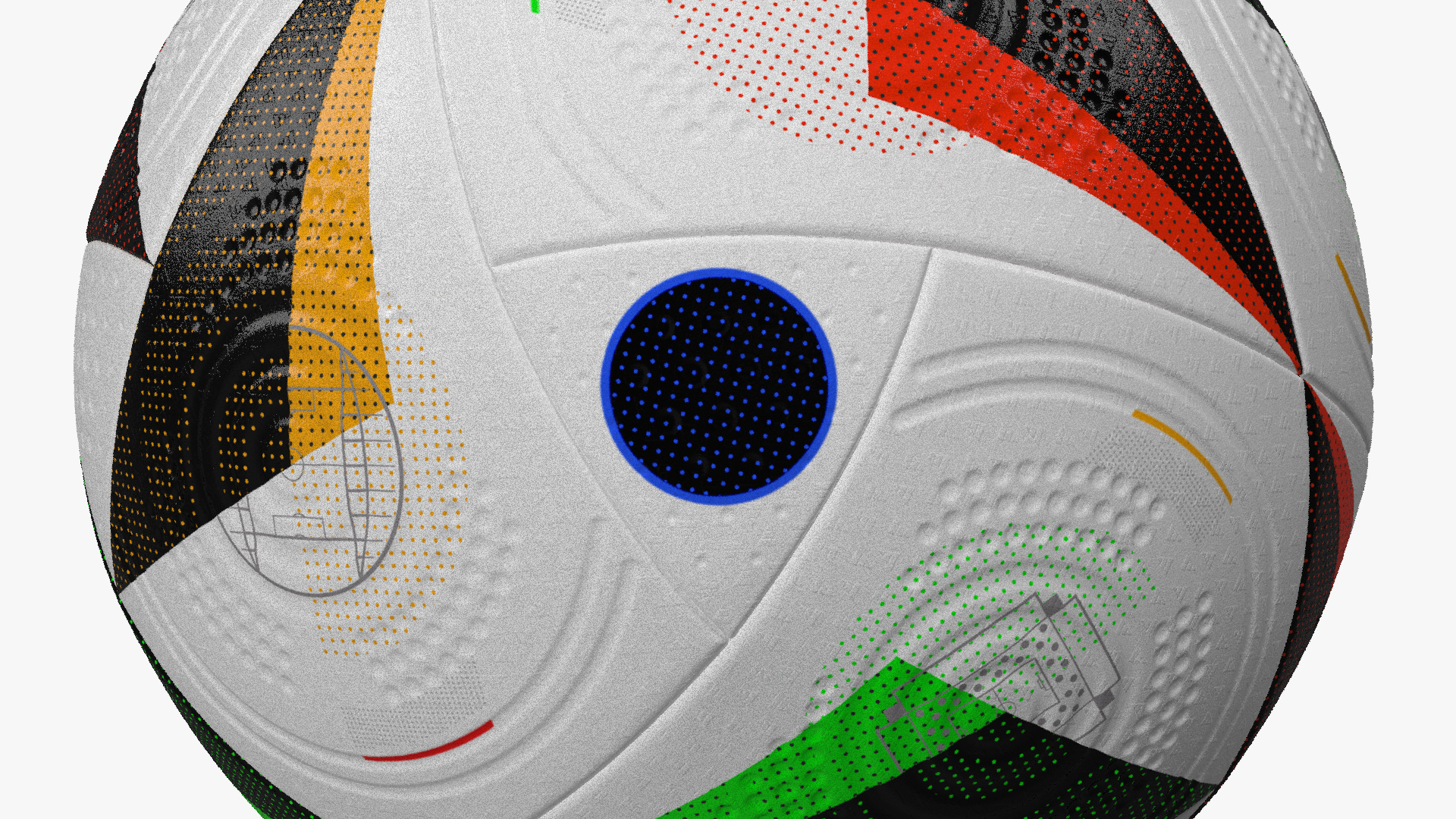 3D Modern Soccer Ball model