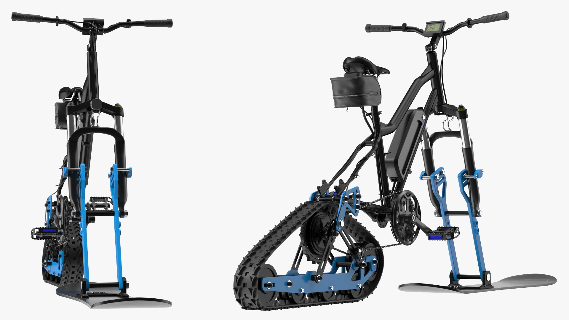 Electric SnowBike 3D
