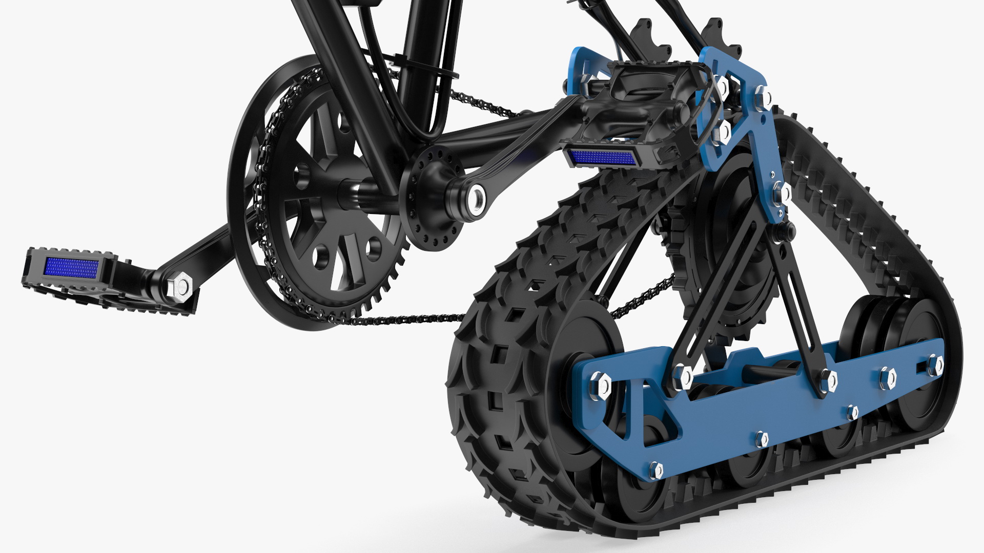 Electric SnowBike 3D