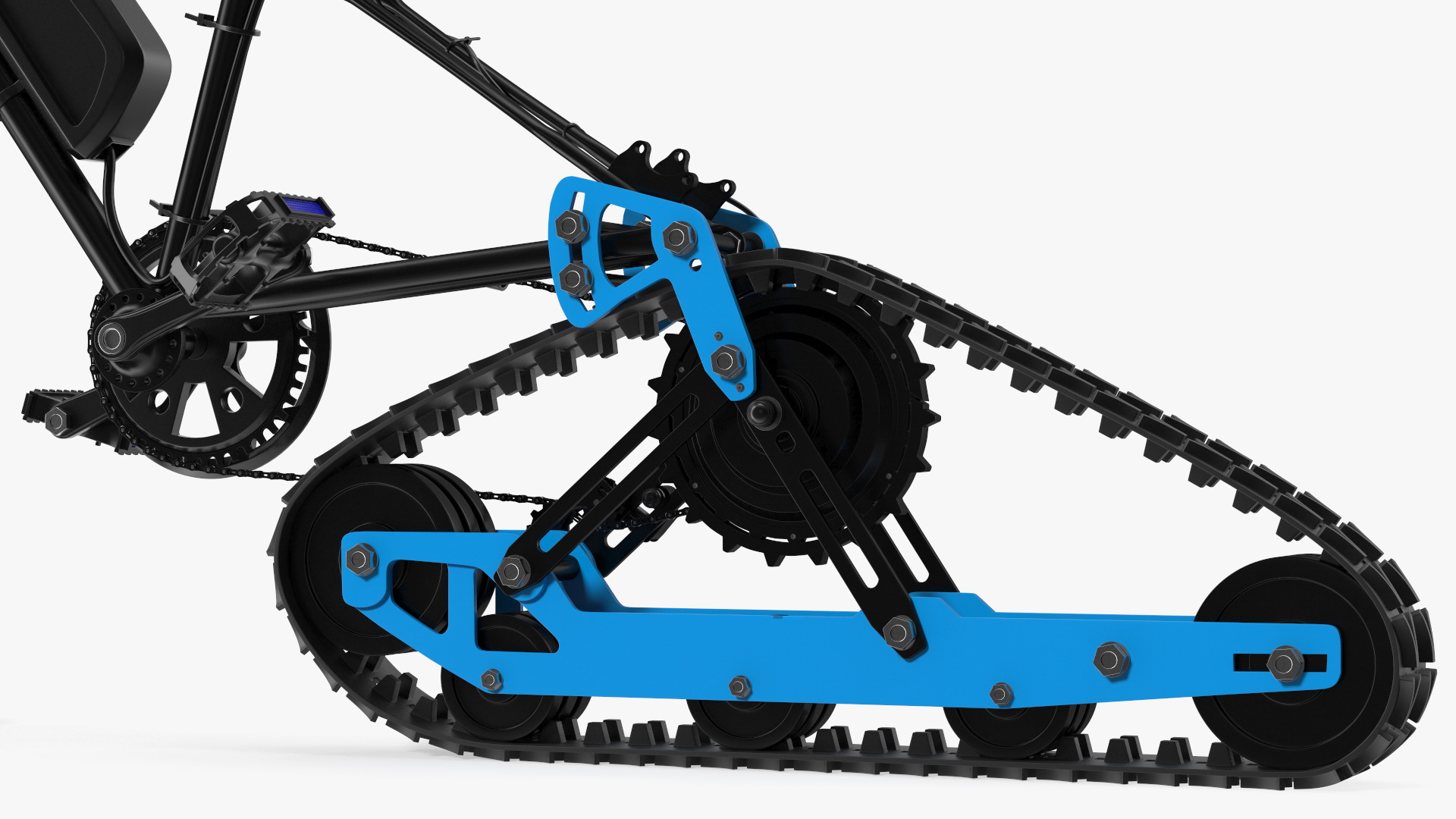 Electric SnowBike 3D