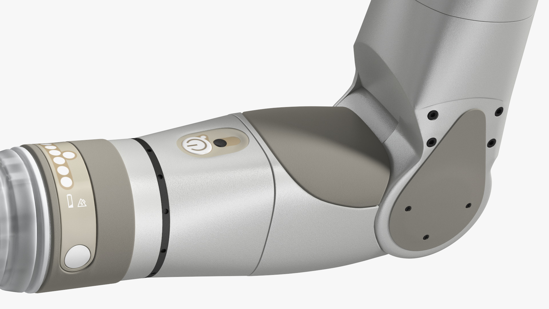 3D Bionic Arm Deka Rigged for Maya