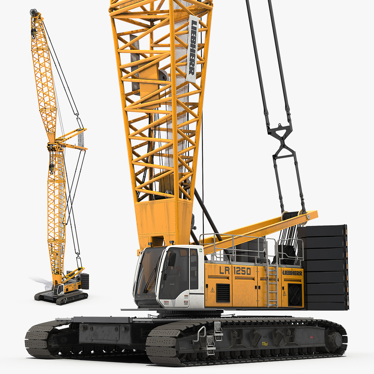 Crawler Crane Liebherr LR1250, view 8
