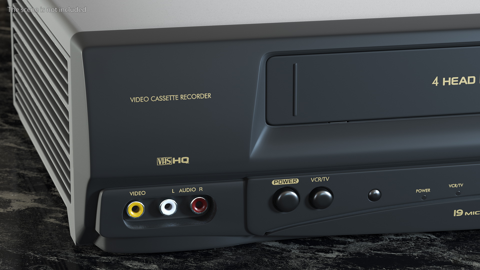VHS Tape Player Recorder 3D model