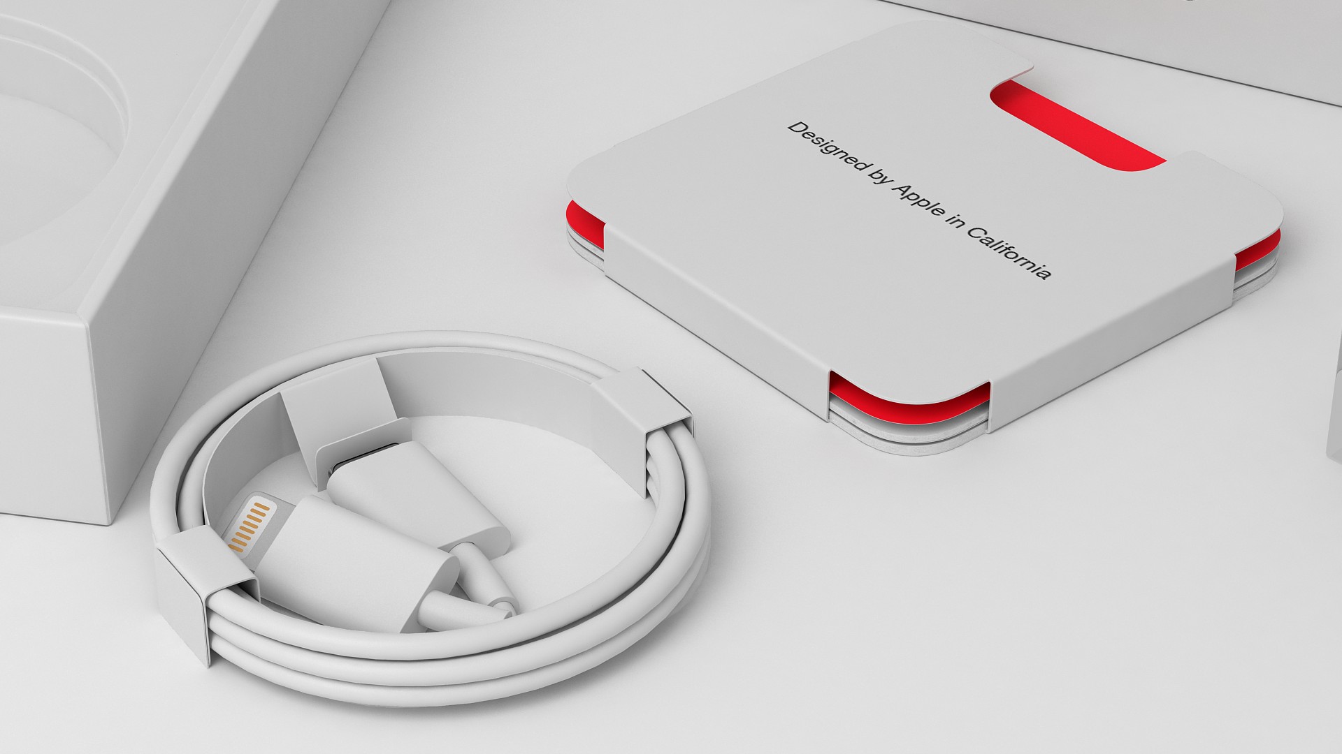 3D model iPhone 12 Box Product RED
