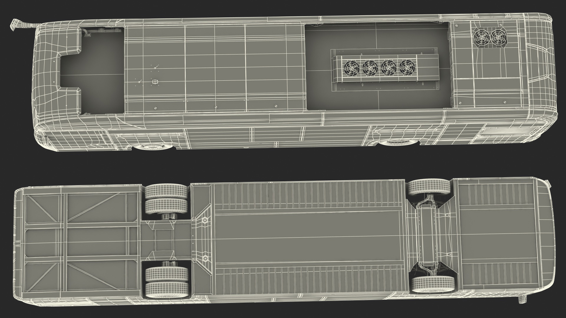 3D Mercedes-Benz eCitaro Two Doors Rigged model